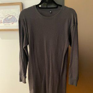 Uniqlo midi knit dress
